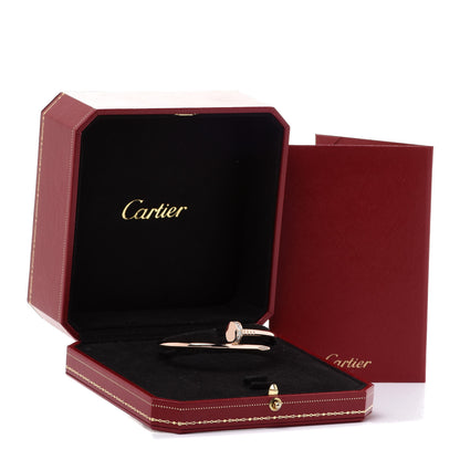 Cartier 18K Pink Gold Diamond Juste Un Clou Bracelet 16 5 of 5