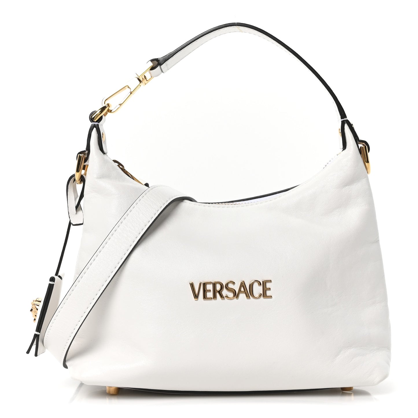 Nappa Logo Tag Hobo White