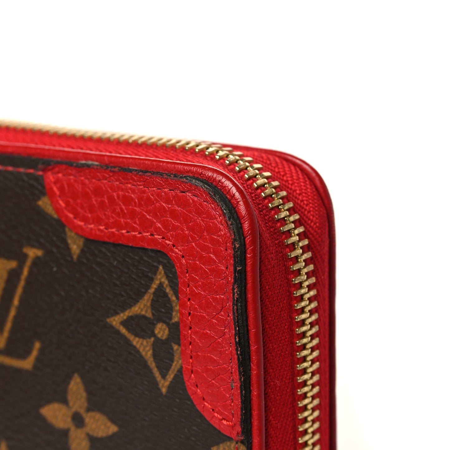Monogram Retiro Zippy Wallet Cherry