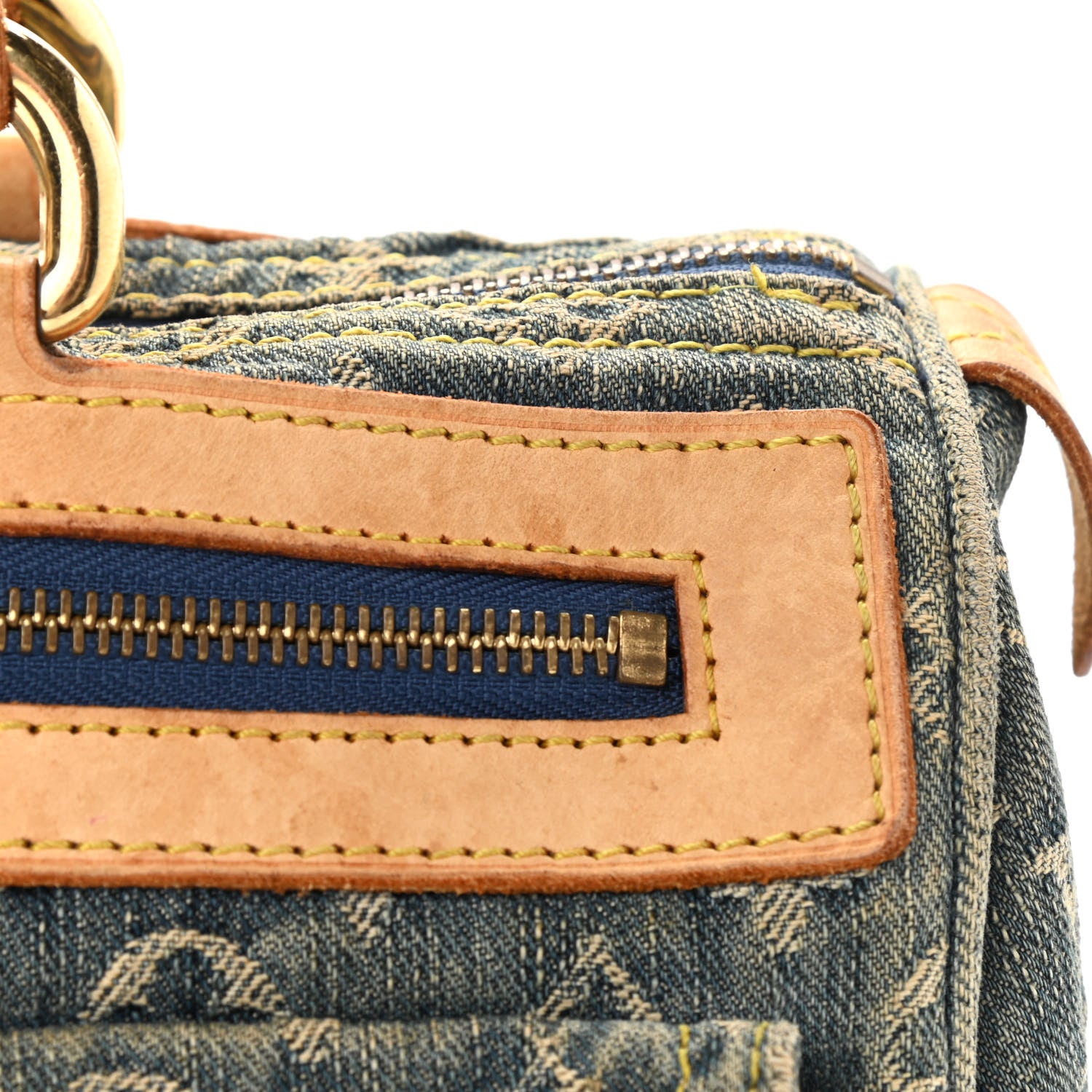 Louis Vuitton Monogram Denim Neo Speedy Blue 13 of 17