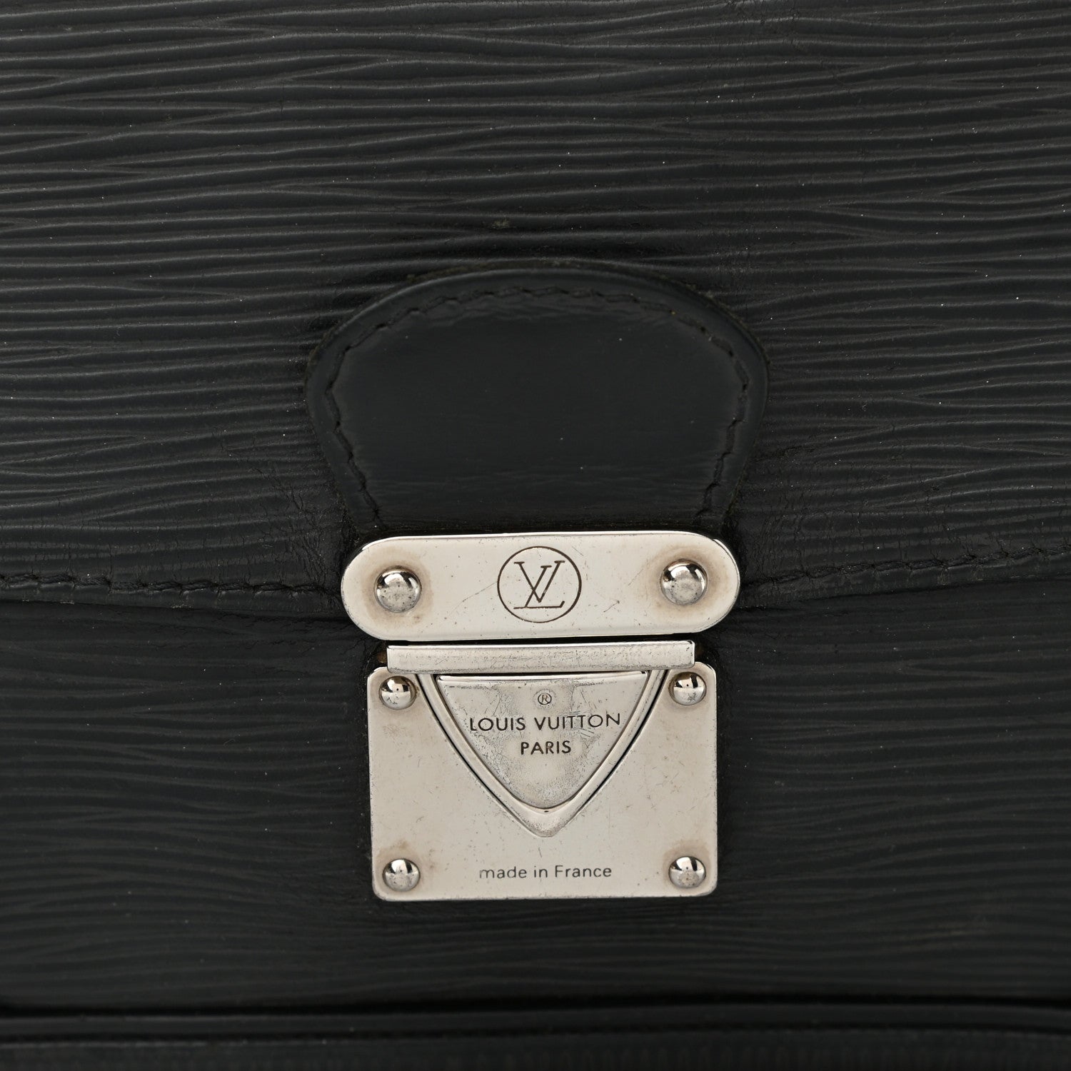 Louis Vuitton Epi Segur Pochette Black 6 of 15