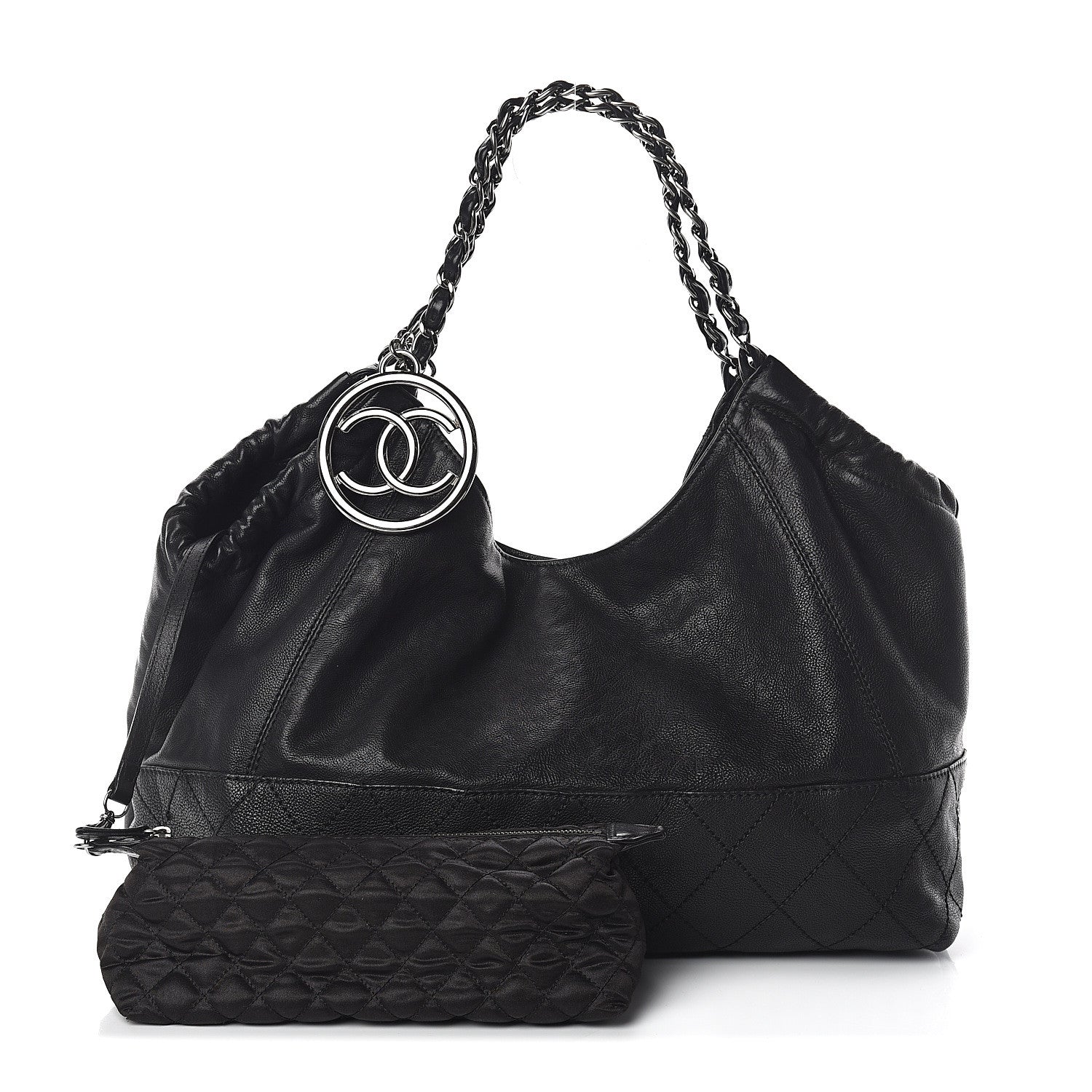 Chanel Calfskin Baby Coco Cabas Black 2 of 10