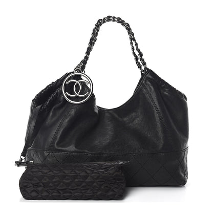 Chanel Calfskin Baby Coco Cabas Black 2 of 10