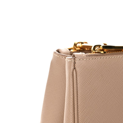 Prada Saffiano Lux Large Galleria Double Zip Tote Cammeo 11 of 11