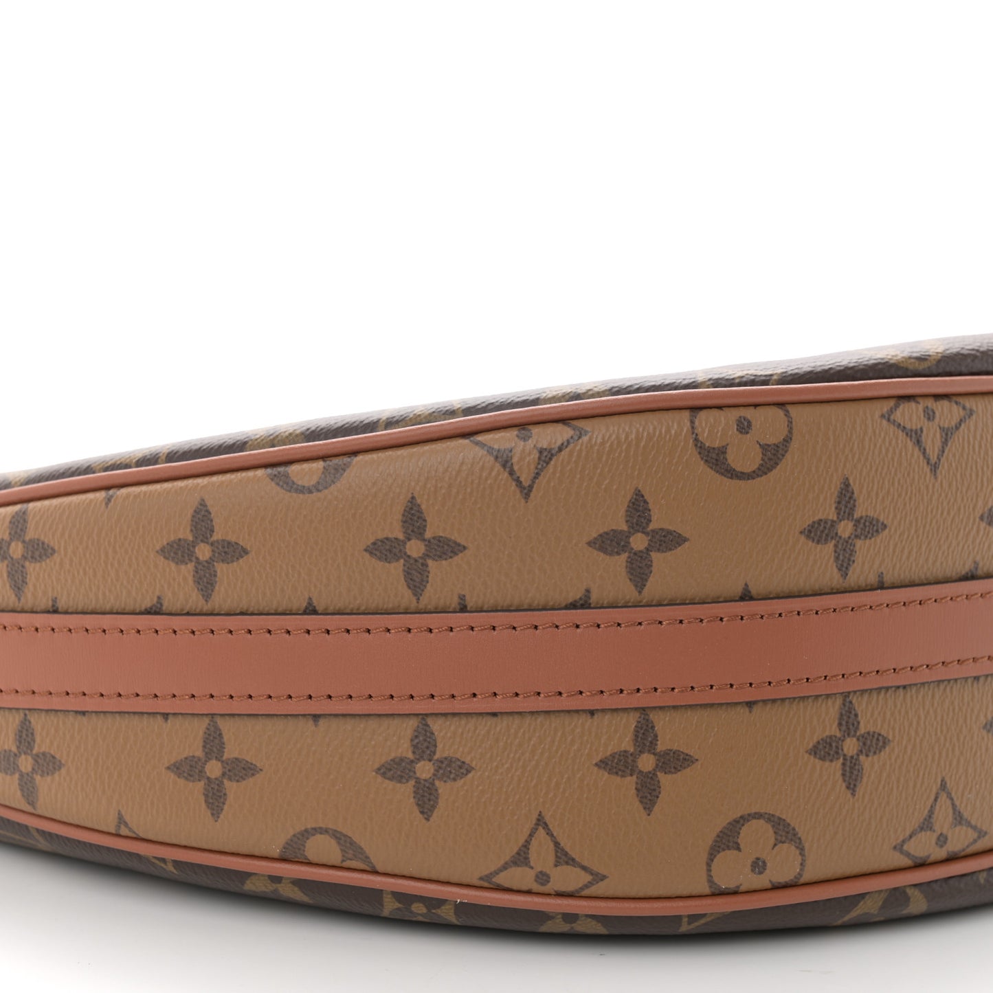 Reverse Monogram Loop Hobo