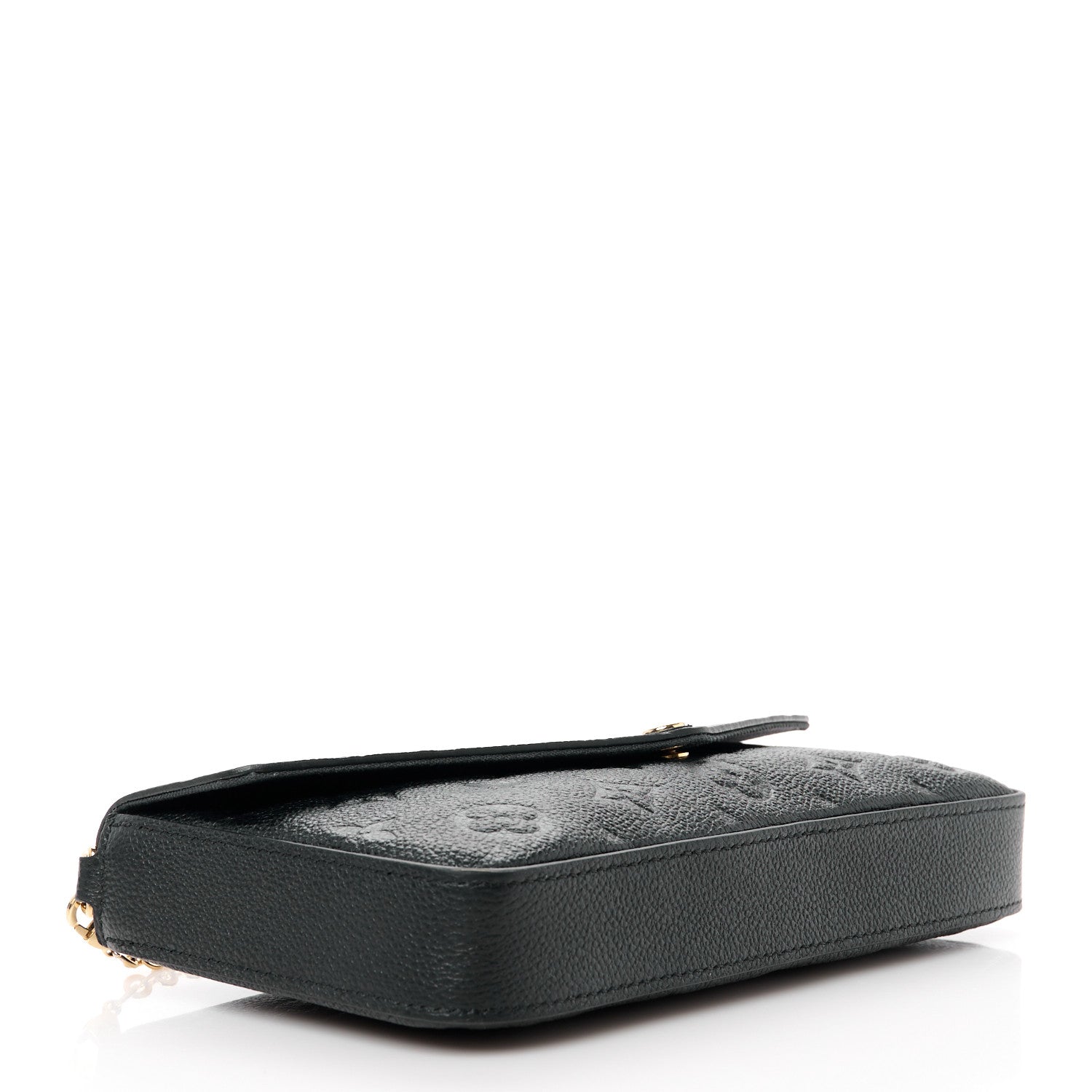 Louis Vuitton Empreinte Pochette Felicie Chain Wallet Black 5 of 15