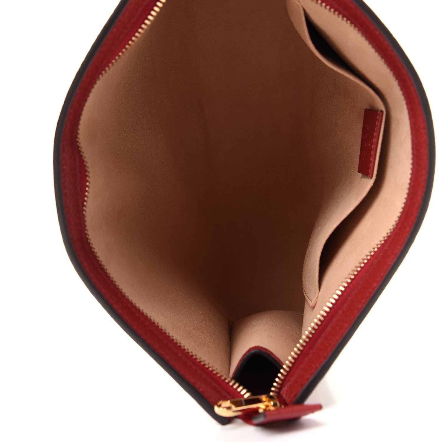 Gucci GG Supreme Monogram Flora Web Ophidia Pouch Red 4 of 9