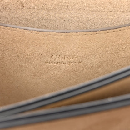 Chloe Suede Calfskin Small Faye Shoulder Bag Black 6 of 9