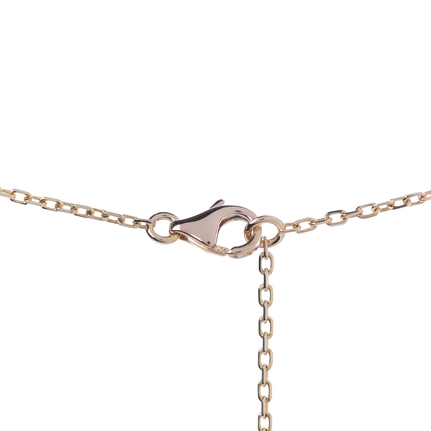 Cartier 18K Pink Gold Diamond Caresse D'Orchidees Par Necklace 6 of 6