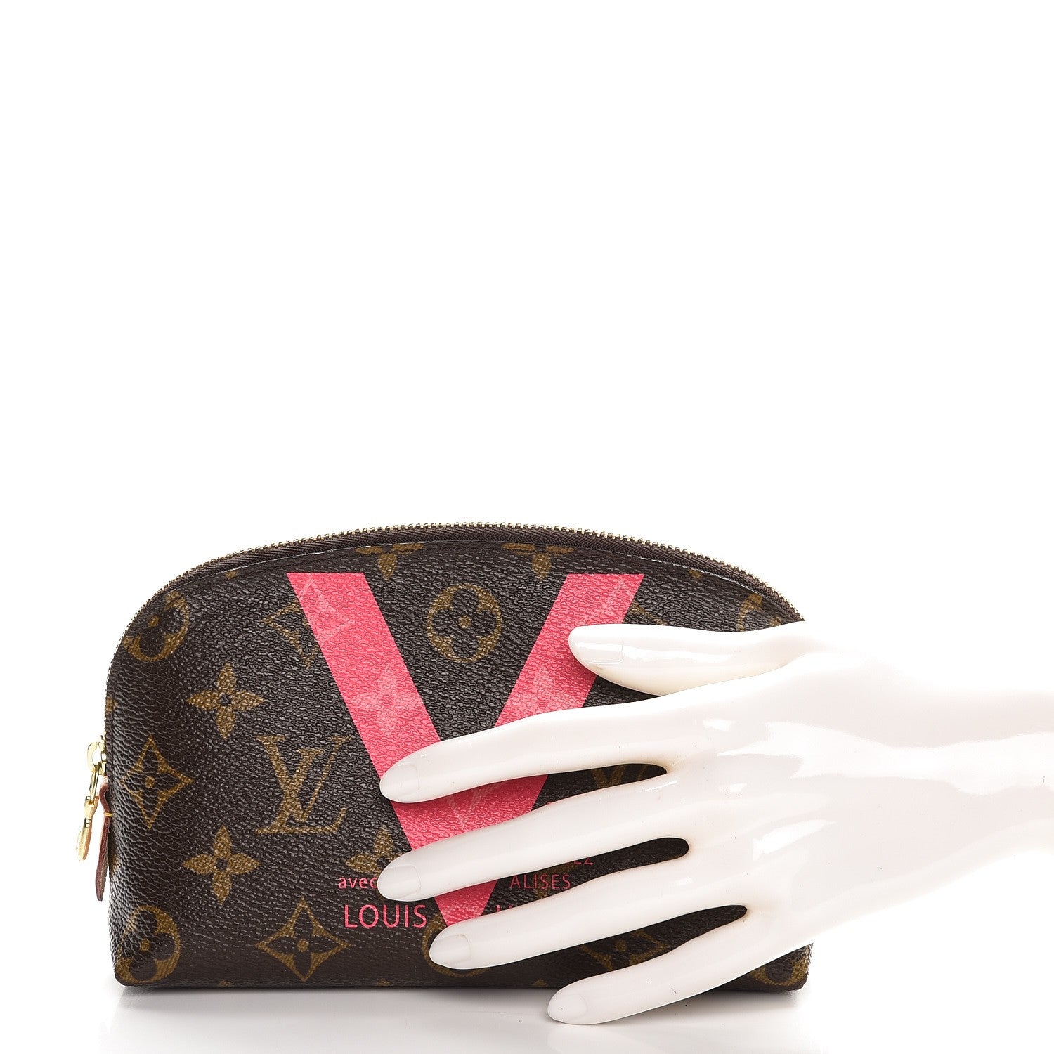 Louis Vuitton Monogram V Cosmetic Pouch Grenade 2 of 6