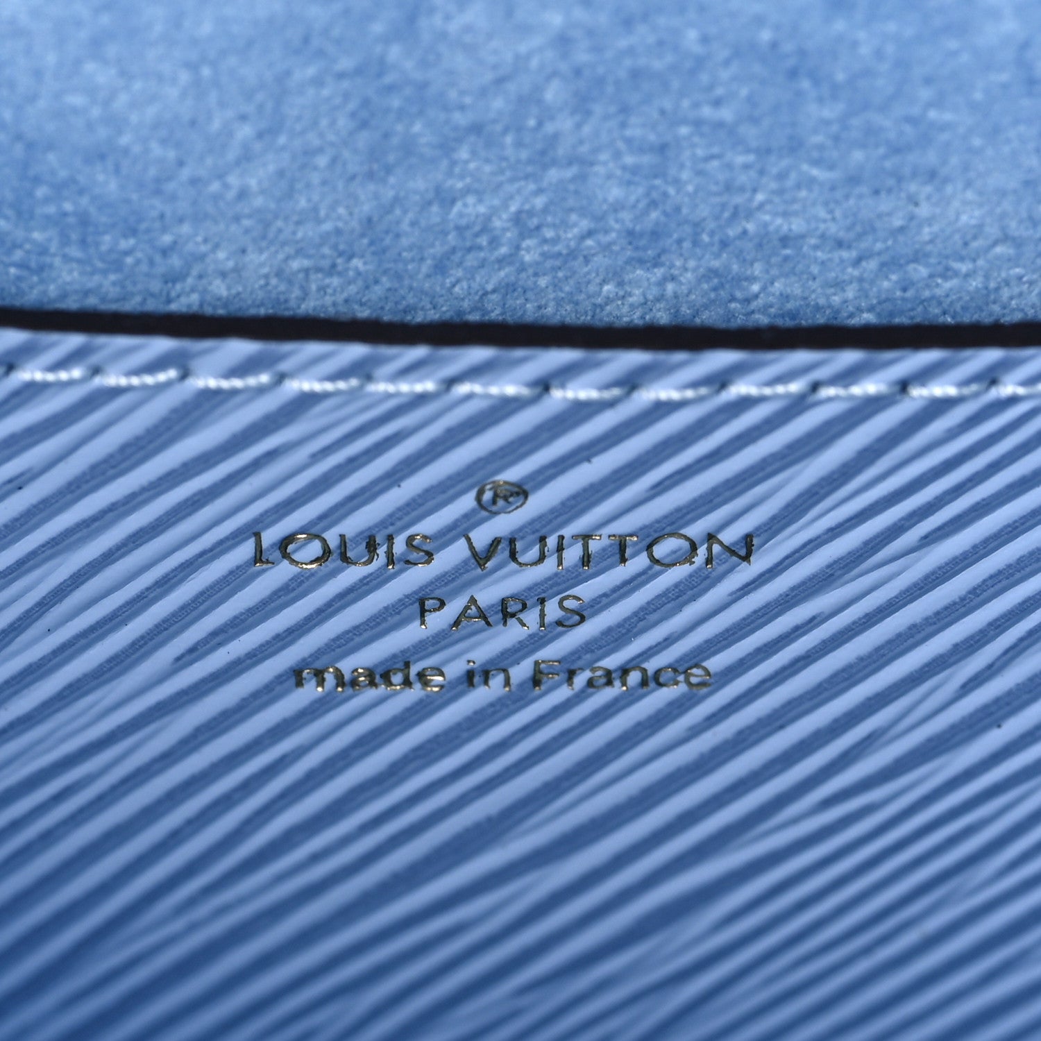Louis Vuitton Epi Twist Monogram Flower Chain Shoulder Bag MM Blue 5 of 6