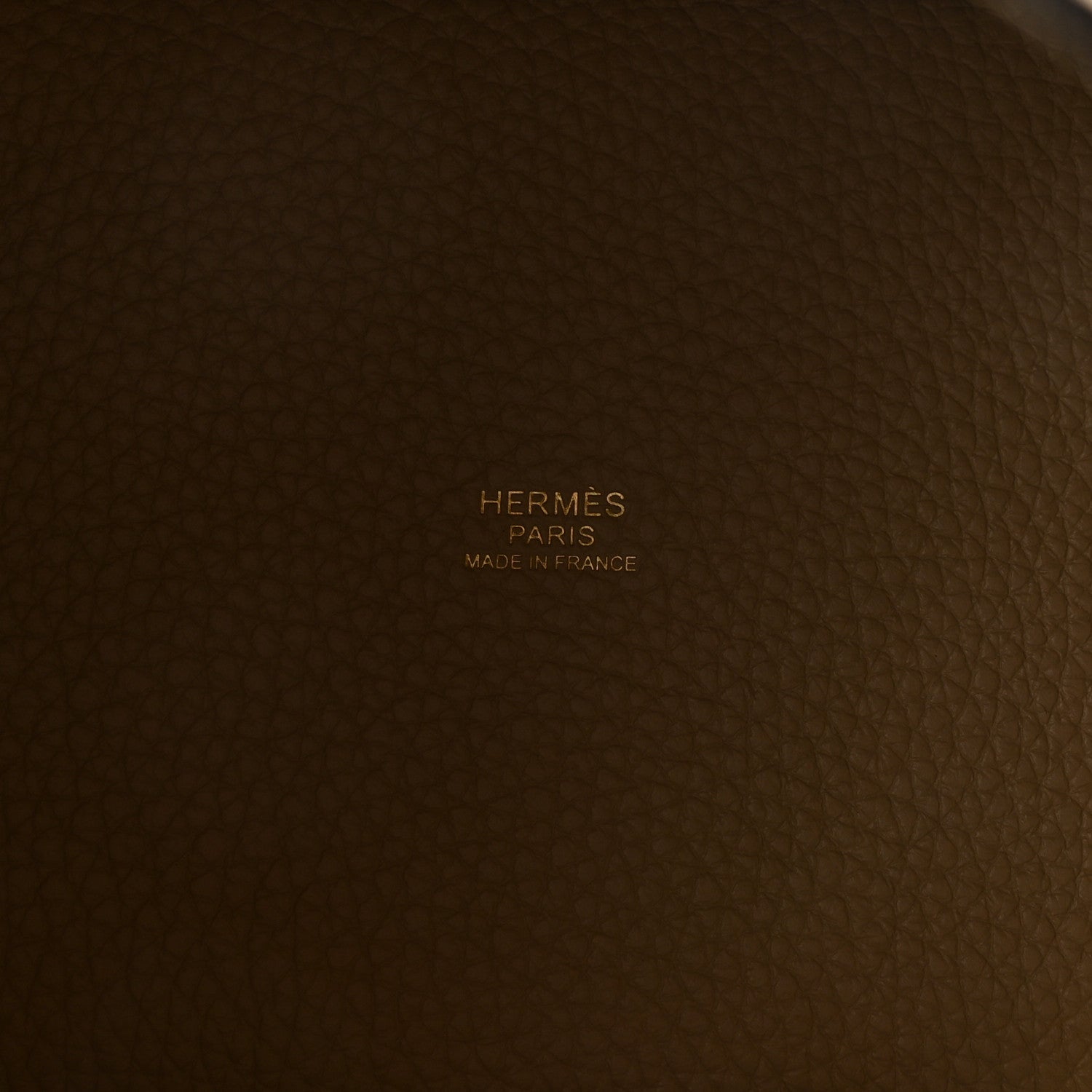 Hermes Taurillon Clemence Picotin Lock 18 PM Trench 6 of 11