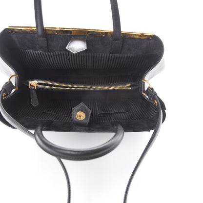 Fendi Vitello Elite Regular 2Jours Tote Black 4 of 8