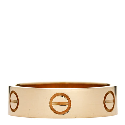 Cartier 18K Yellow Gold 5.5mm LOVE Ring 57 8 3 of 5