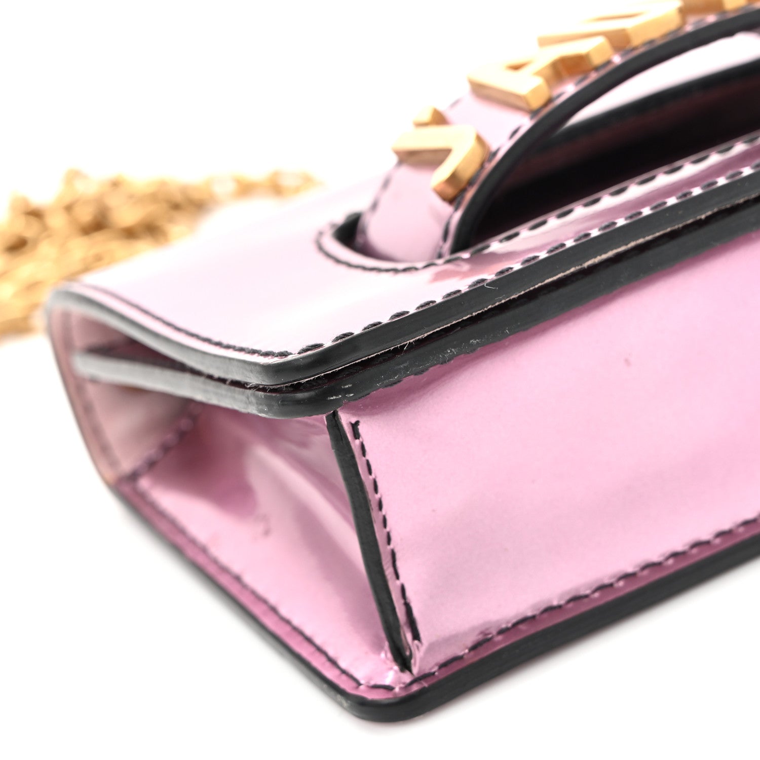 Christian Dior Metallic Calfskin J'Adior Mini Chain Flap Bag Pink 10 of 13