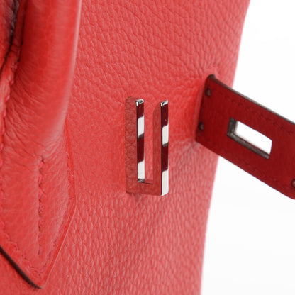 Hermes Togo Birkin 35 Rouge Casaque 18 of 22