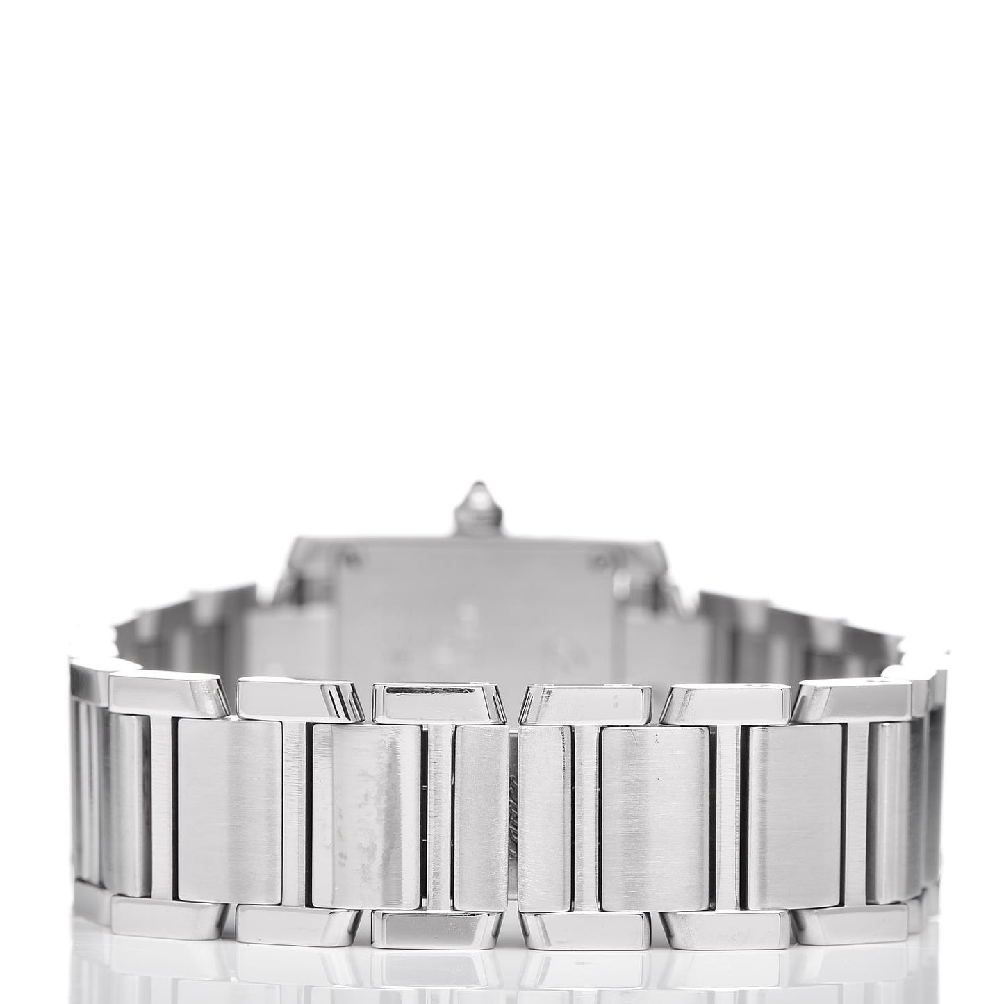 Stainless Steel 20mm Tank Francaise Quartz Watch