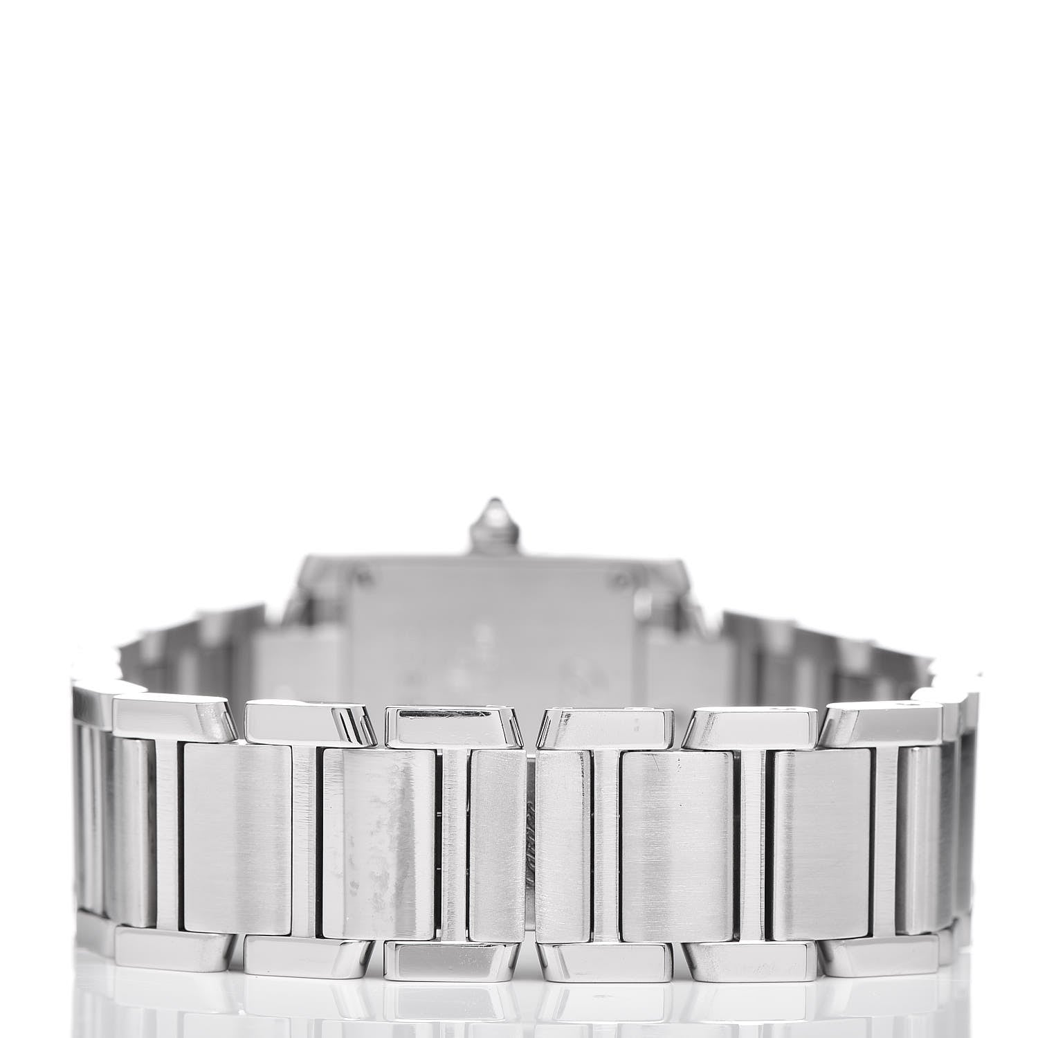 Cartier Stainless Steel 20mm Tank Francaise Quartz Watch 4 of 8