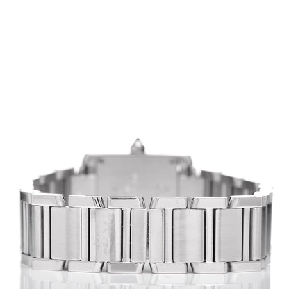 Cartier Stainless Steel 20mm Tank Francaise Quartz Watch 4 of 8