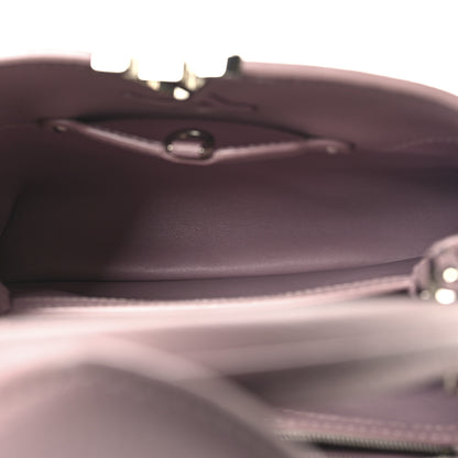 Louis Vuitton Taurillon Iris Blossom Capucines BB Light Purple 5 of 10