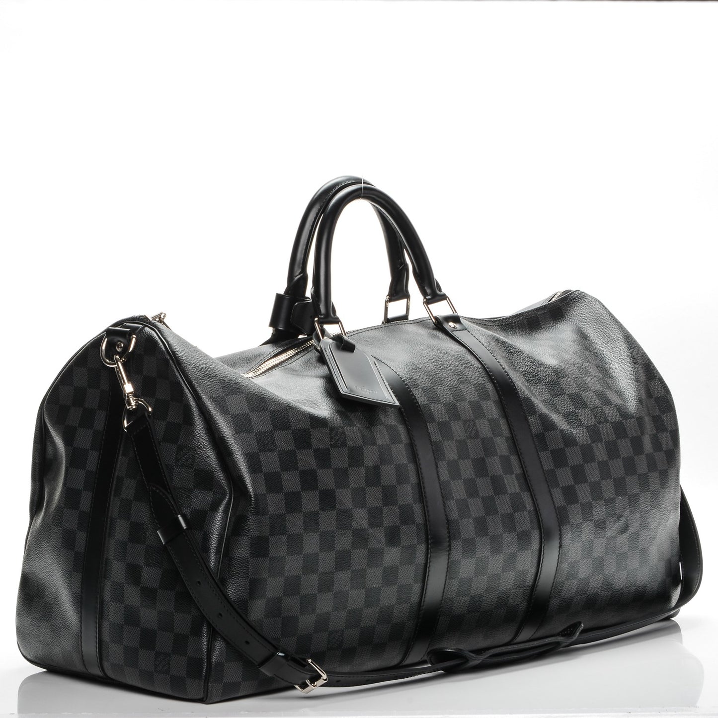 Damier Graphite Keepall Bandouliere 55