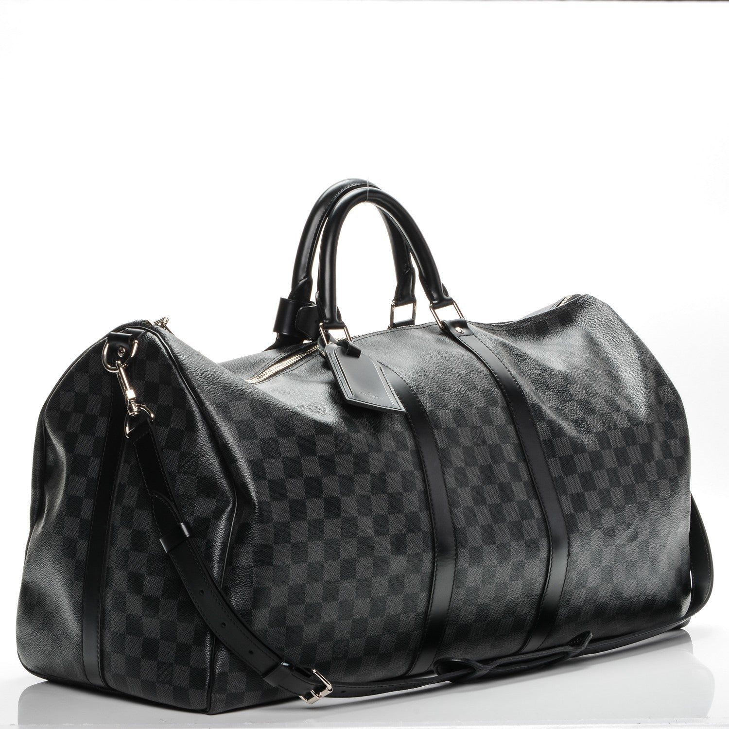 Louis Vuitton Damier Graphite Keepall Bandouliere 55 3 of 9