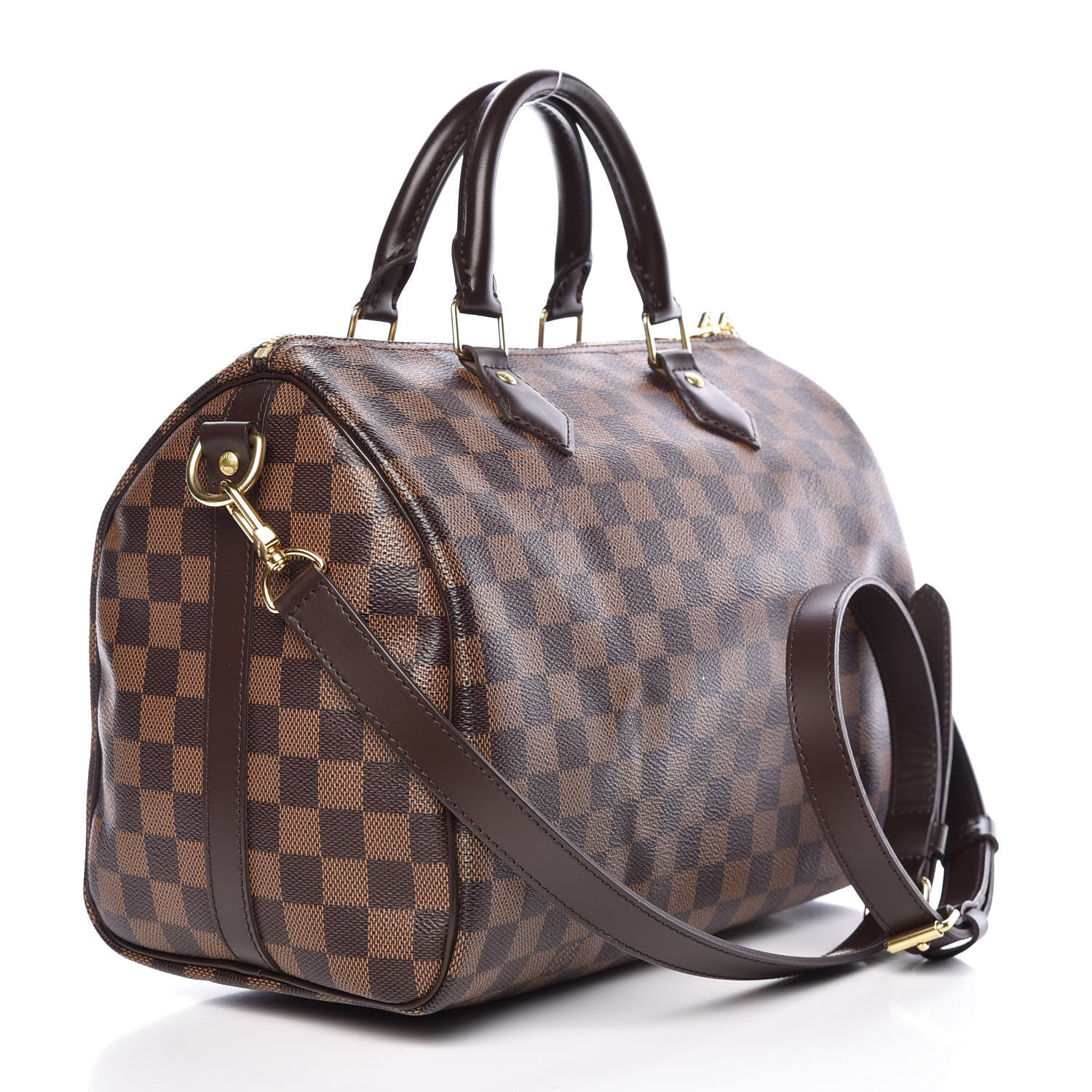 Louis Vuitton Damier Ebene Speedy Bandouliere 30 3 of 9
