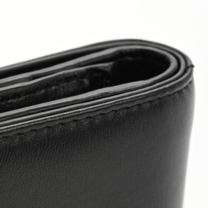 Valentino Garavani Nappa Roman Stud Small Flap Wallet Black 8 of 10