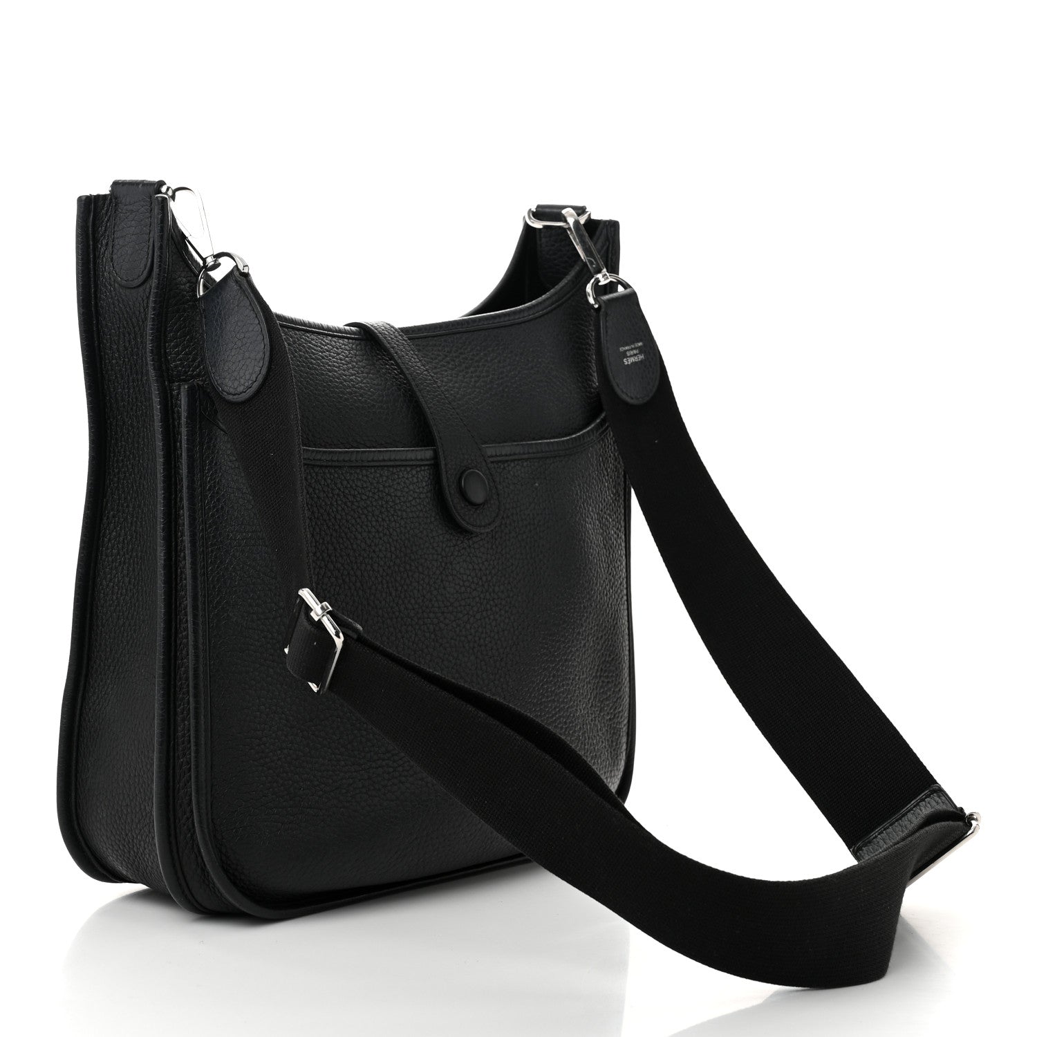 Hermes Taurillon Clemence Evelyne III PM Black 3 of 10