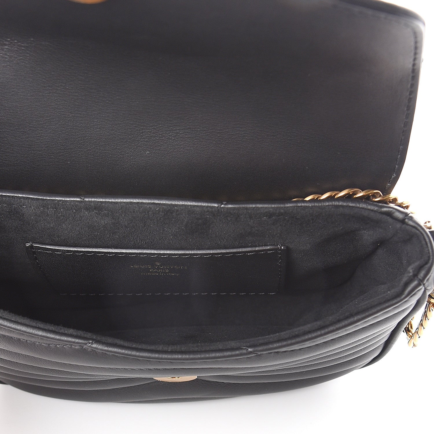 Louis Vuitton Calfskin New Wave Multi Pochette Black 4 of 8