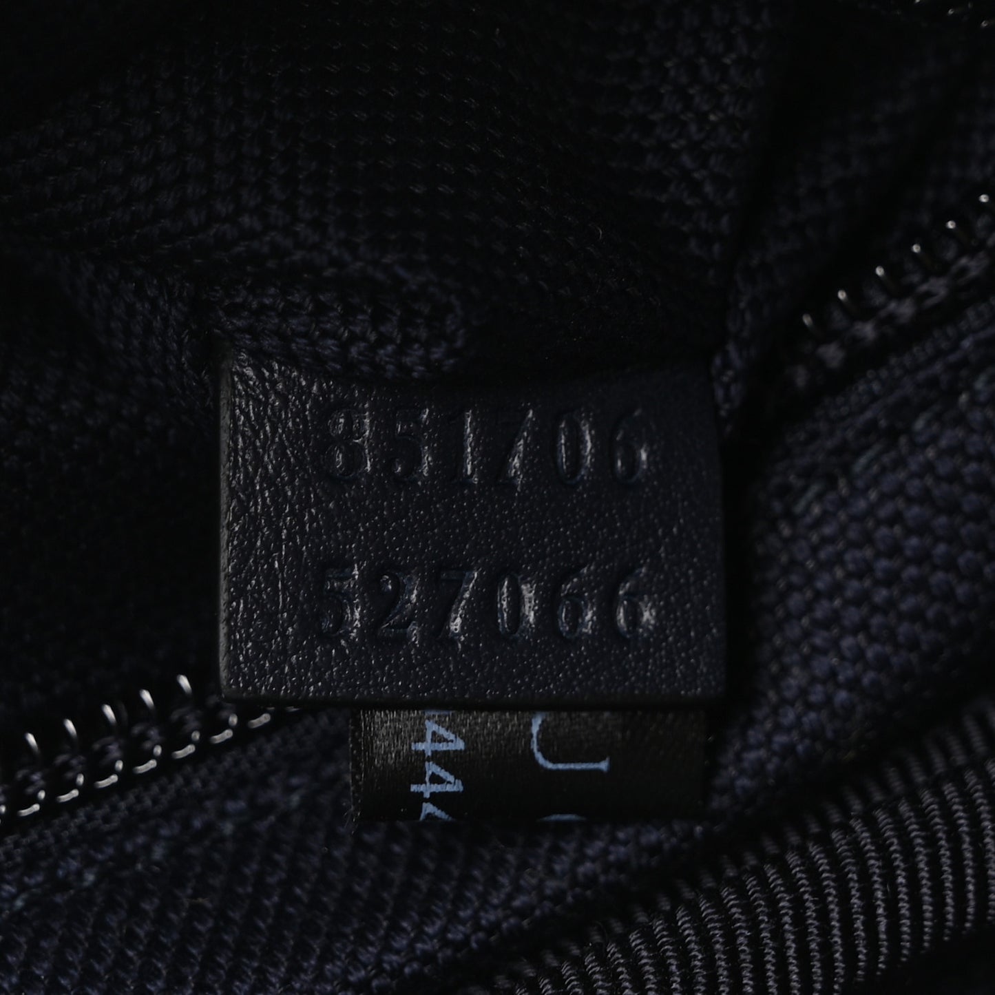 Denim Monogram Web Belt Bag Blue Multicolor