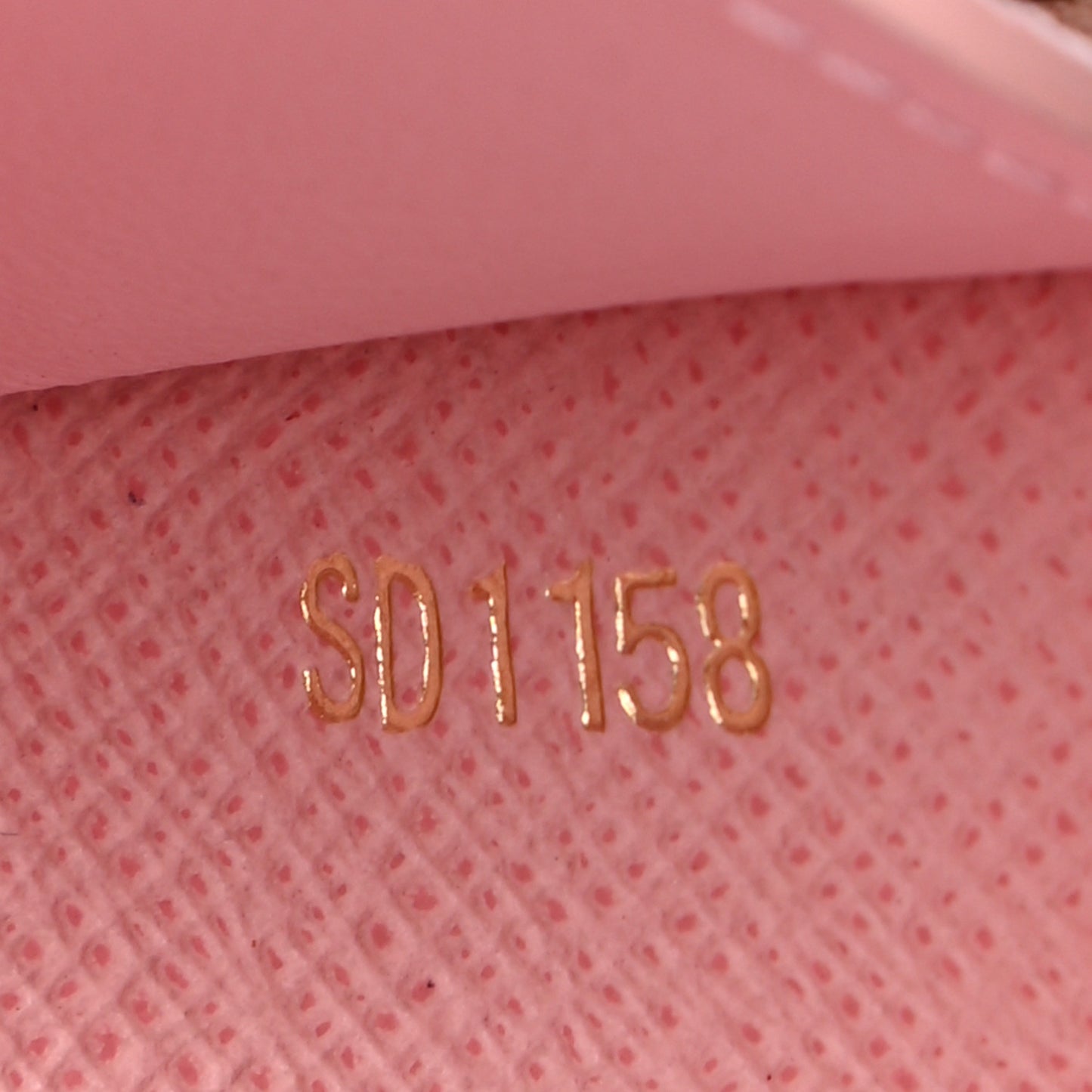 Damier Azur Victorine Wallet Rose Ballerine
