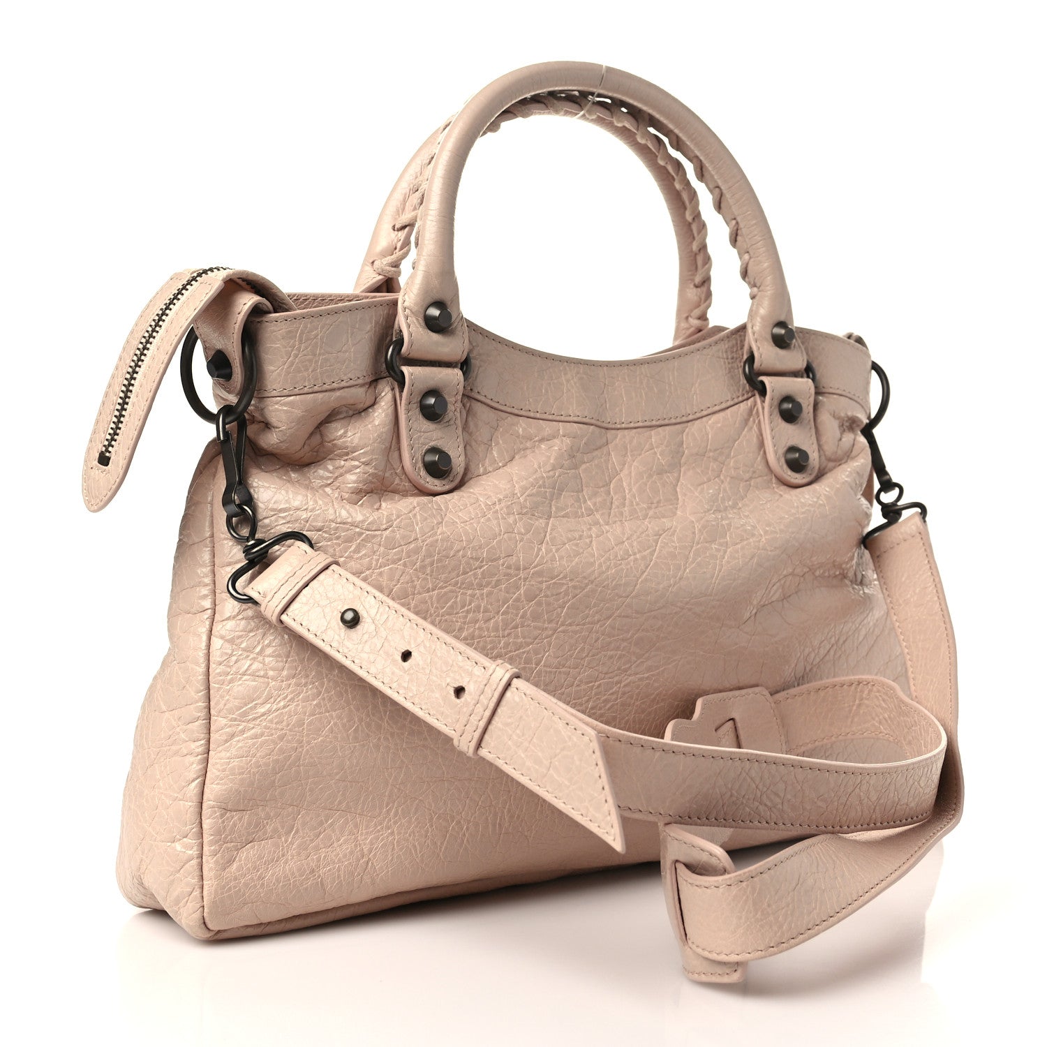 Balenciaga Agneau Classic Hardware Town Rose Aubepine Rose Light 2 of 6
