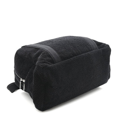 Chanel Terry Cotton CC Beach Duffel Towel Set Black 4 of 11