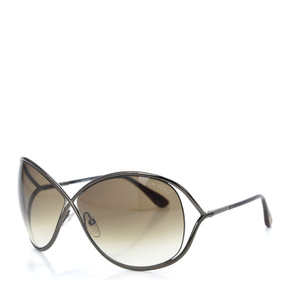 Tom Ford Miranda Crossover Sunglasses TF130 Shiny Bronze 1 of 8
