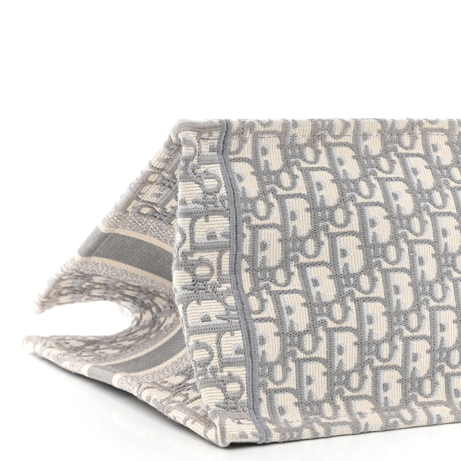 Christian Dior Oblique Medium Book Tote Grey 9 of 13