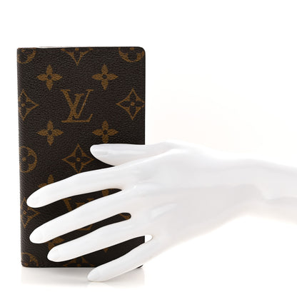 Louis Vuitton Monogram Porte Valeurs Checkbook Wallet 2 of 9