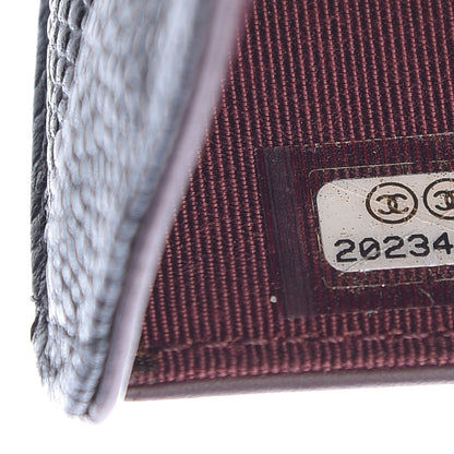 Chanel Caviar Quilted Zipped Pocket Wallet Black 9 of 10