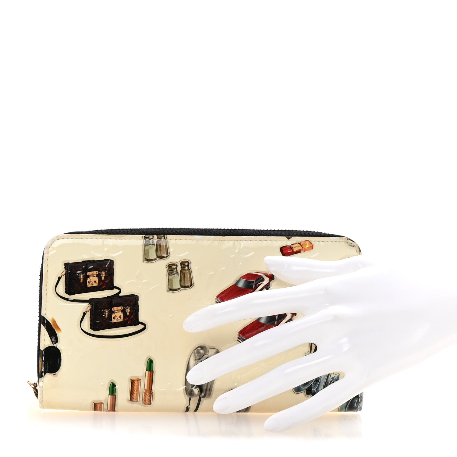 Louis Vuitton Vernis Stickers Zippy Wallet 2 of 6