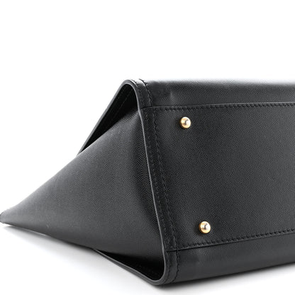 Chanel Caviar Small Studded Deauville Tote Black 9 of 14
