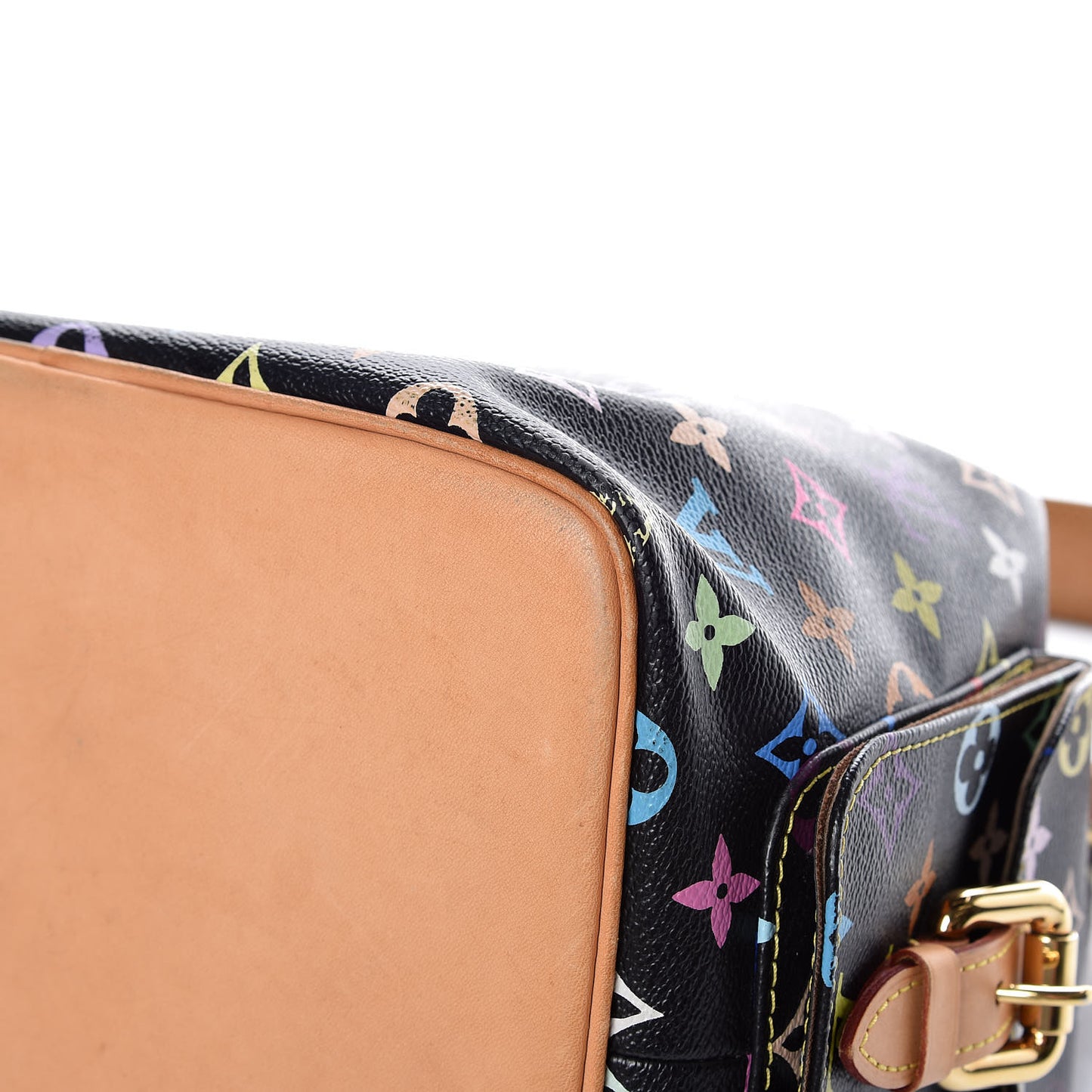 Monogram Multicolor Petit Noe Black