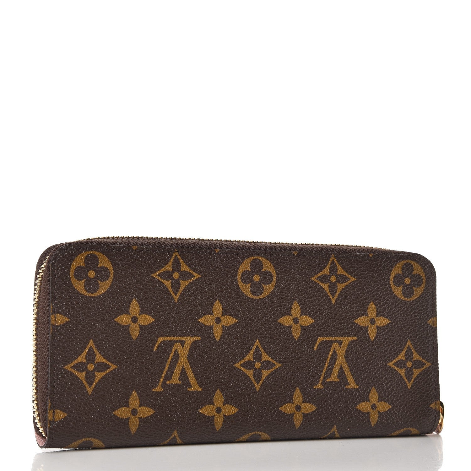 Louis Vuitton Monogram Clemence Wallet Rose Ballerine 3 of 7