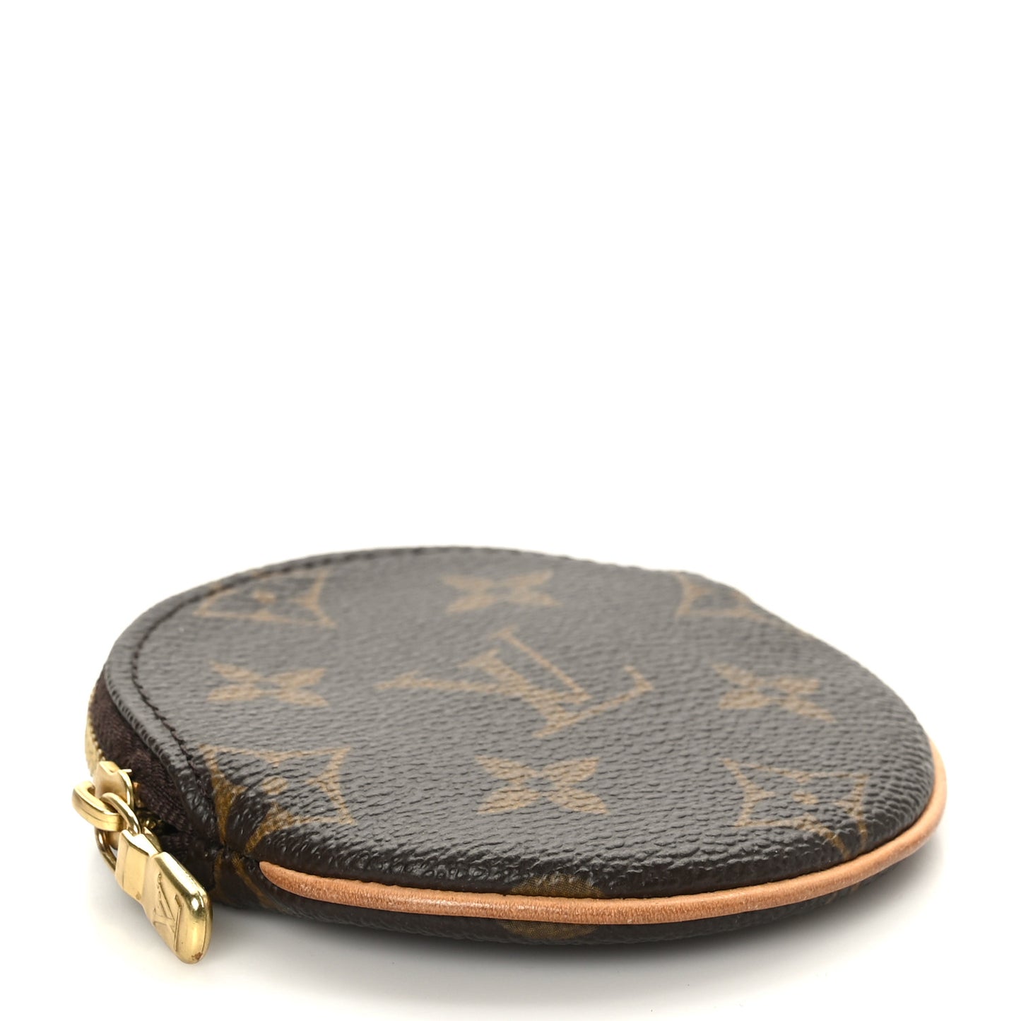 Monogram Round Coin Purse