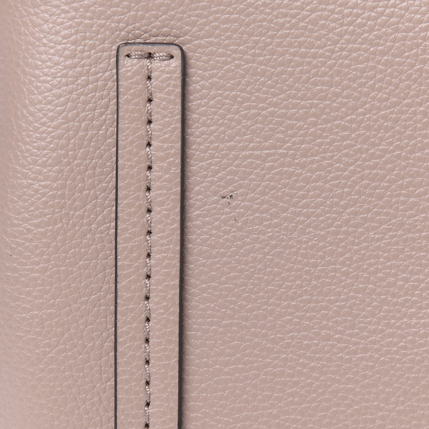 Pebbled Calfskin Editor Shopping Tote Beige