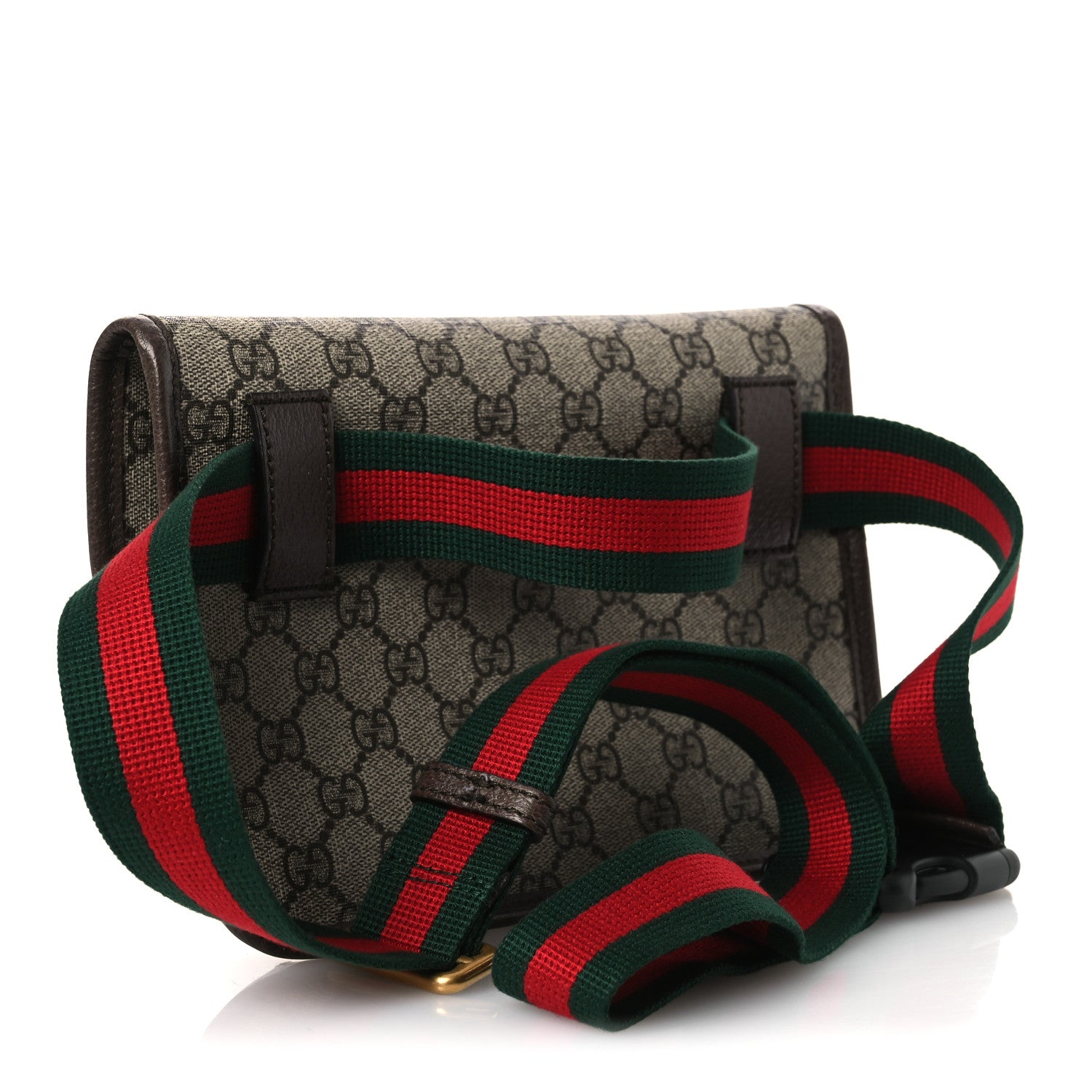 Gucci GG Supreme Monogram Neo Vintage Web Belt Bag Brown 2 of 10