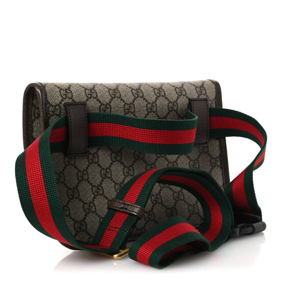 Gucci GG Supreme Monogram Neo Vintage Web Belt Bag Brown 2 of 10