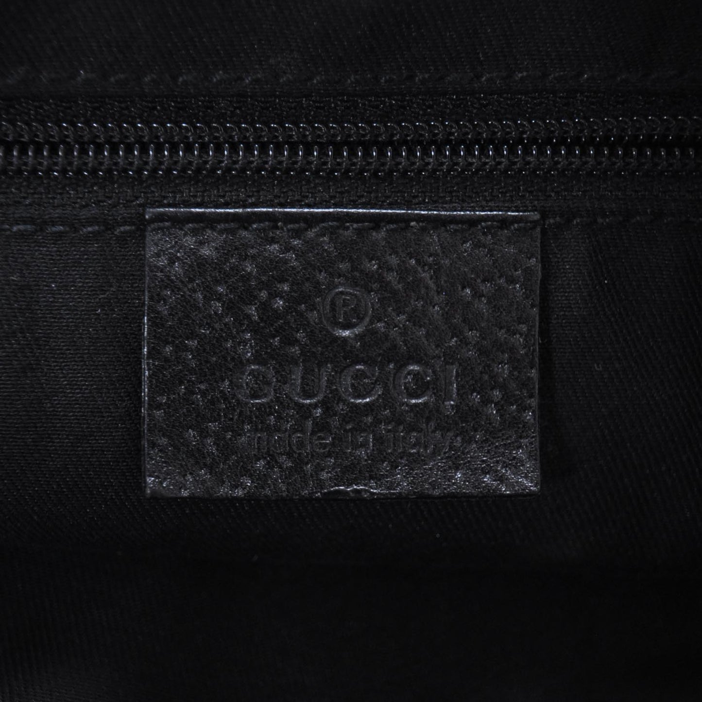 Monogram Medium Abbey Shoulder Bag Black