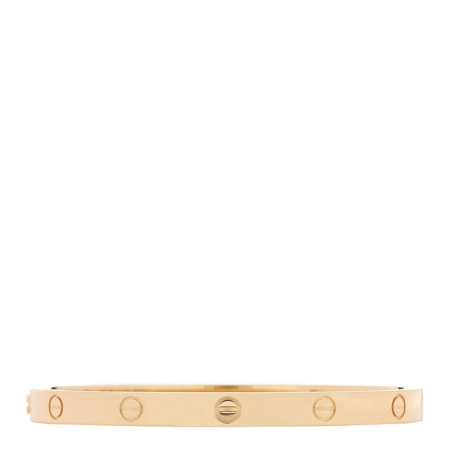 18k Yellow Gold Medium LOVE Bracelet 16