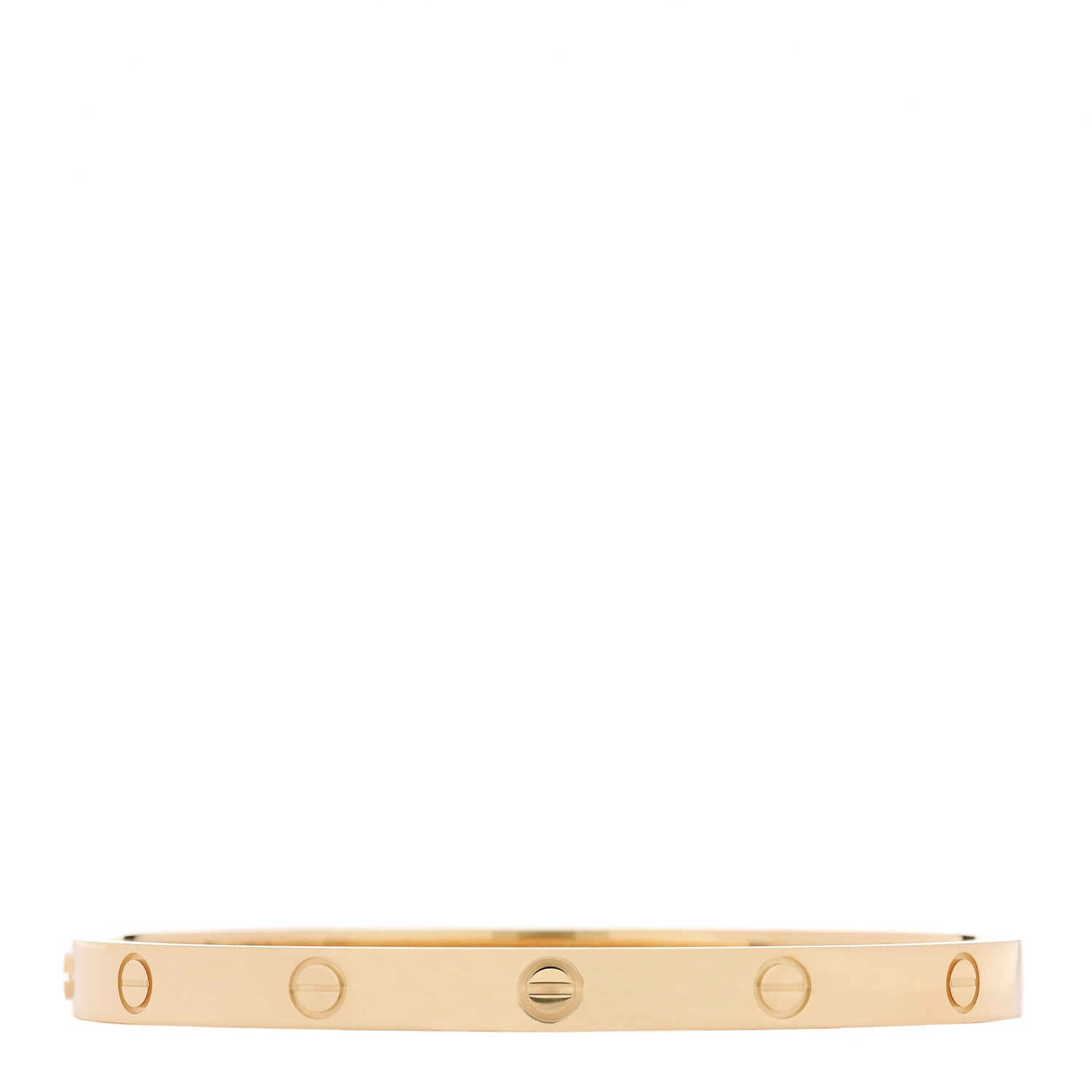 Cartier 18k Yellow Gold Medium LOVE Bracelet 16 2 of 8