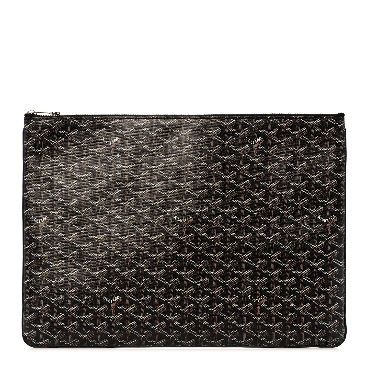 Goyard Goyardine Senat Pochette GM Black 1 of 9